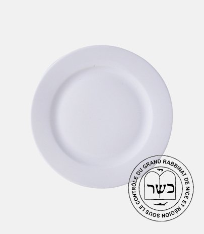 Assiette plate Kazub Ø 19 cm (par 40)