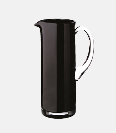 Broc cylindre noir Basis 1,5 l